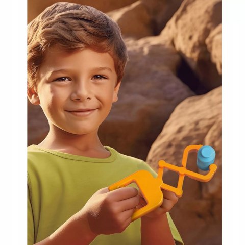 Edukacyjny dźwig autko 2w1 mikroskop dźwig chwytak 3+ DC9165