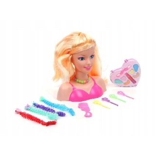 Głowa popiersie lalki do czesania i kreatywnych fryzur 358