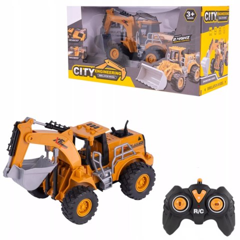 ZDALNIE STEROWANA KOPARKA RC SPYCHACZ POJAZD BUDOWLANY PILOT 613-2S