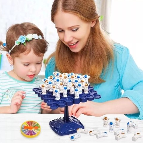 Gra zręcznościowa balansujący skaczący astronauta kosmos dla dzieci 95A