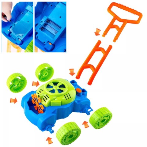 Kosiarka bańki mydlane pchacz dźwięki płyn 99018