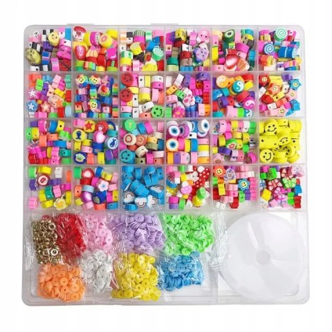 Kreatywny zestaw koralików polimerowych do tworzenia biżuterii N088-5A