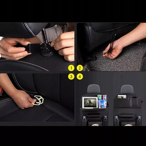 Organizer na Fotel Samochodowy do Auta Torba do Samochodu stolik na Tablet