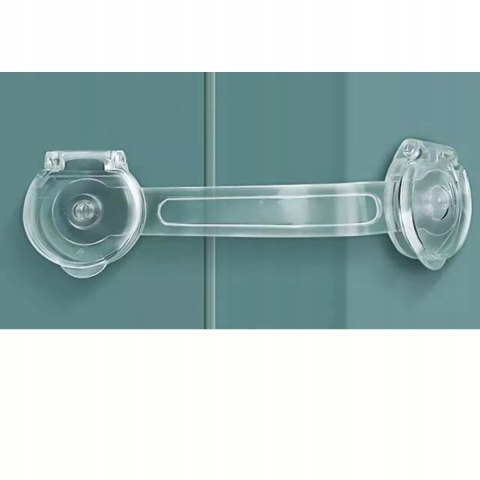 Silikonowa blokada szafek i drzwiczek - zestaw 10 szt. zabezpieczenie