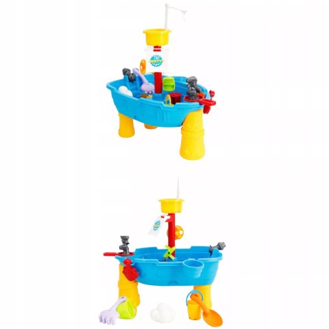 Stolik do piasku i do wody zjeżdżalnia statek 848