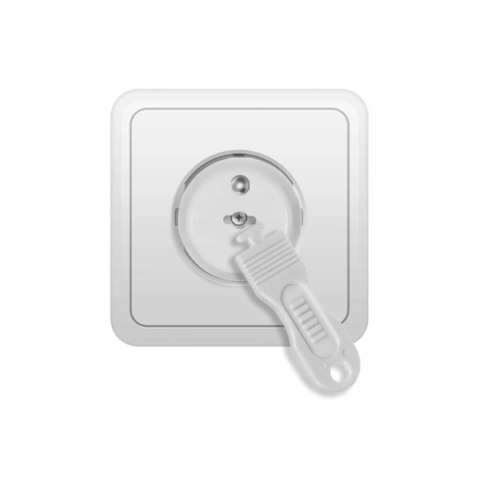 Zabezpieczenia gniazdek 15 szt. + klucze | blokada kontaktów dla dzieci