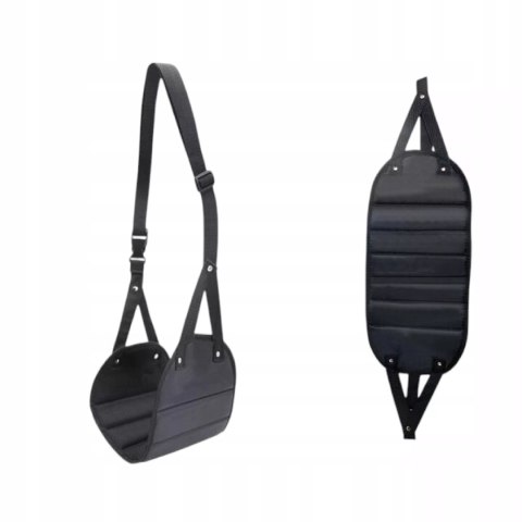 Ergonomiczny podnóżek podróżny samochodowy regulacja