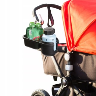 Uniwersalny uchwyt do wózka 3w1 na kubek telefon drobiazgi