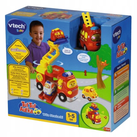 VTech Autka Tut Tut Wóz strażacki interaktywny edukacyjny 60810 VTech baby Trefl VTech Autka Tut Tut Wóz strażacki interaktywny edukacyjny 60810 VTech baby Trefl
