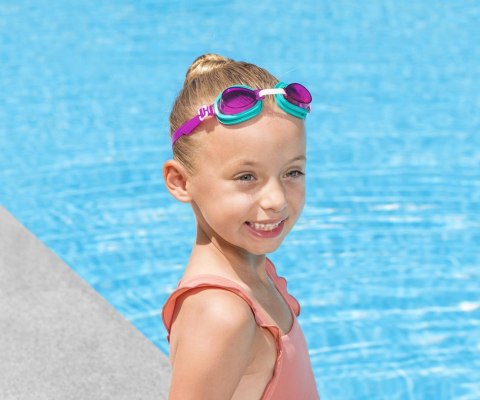 Bestway Bestway 21002 Aqua Burst Essential Okulary do pływania Fioletowe Bestway Bestway 21002 Aqua Burst Essential Okulary do pływania Fioletowe