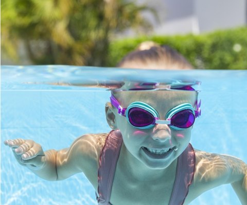 Bestway Bestway 21002 Aqua Burst Essential Okulary do pływania Fioletowe Bestway Bestway 21002 Aqua Burst Essential Okulary do pływania Fioletowe