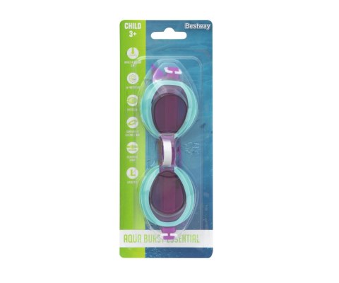 Bestway Bestway 21002 Aqua Burst Essential Okulary do pływania Fioletowe Bestway Bestway 21002 Aqua Burst Essential Okulary do pływania Fioletowe