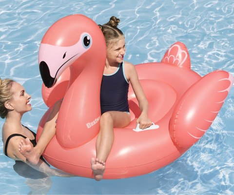 Bestway Bestway 41525 Dmuchany Flaming do pływania 1.38m x 1.07m Bestway Bestway 41525 Dmuchany Flaming do pływania 1.38m x 1.07m