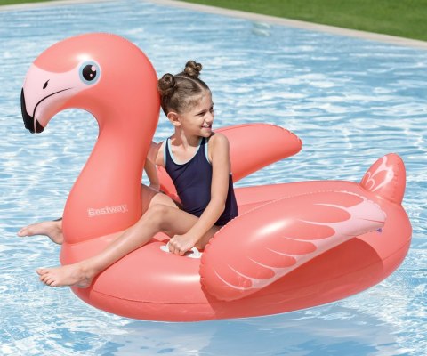 Bestway Bestway 41525 Dmuchany Flaming do pływania 1.38m x 1.07m Bestway Bestway 41525 Dmuchany Flaming do pływania 1.38m x 1.07m