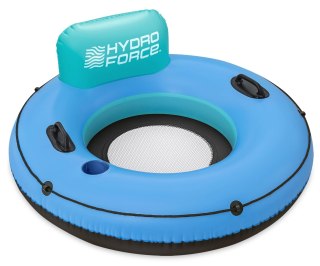 Bestway Bestway 43108 Koło do pływania z oparciem Hydro Force Whitecap Rider Niebieskie 1.19m
