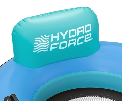 Bestway Bestway 43108 Koło do pływania z oparciem Hydro Force Whitecap Rider Niebieskie 1.19m Bestway Bestway 43108 Koło do pływania z oparciem Hydro Force Whitecap Rider Niebieskie 1.19m