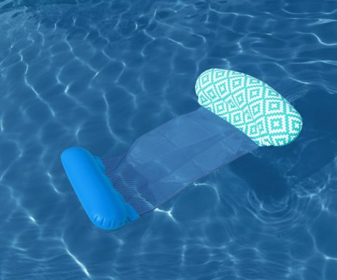 Bestway Bestway 43555 Fotel Leżak siatkowy do pływania Niebieski 1.45m x 87cm Bestway Bestway 43555 Fotel Leżak siatkowy do pływania Niebieski 1.45m x 87cm
