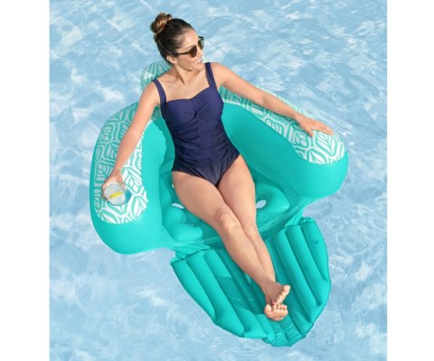 Bestway Bestway 43719 Fotel Leżak do pływania z oparciem Miętowy 1.45m x 1.2m
