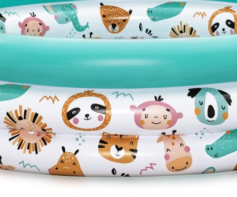 Bestway Bestway 51008 Basenik dmuchany Zwierzątka z safari 102cm x 25cm