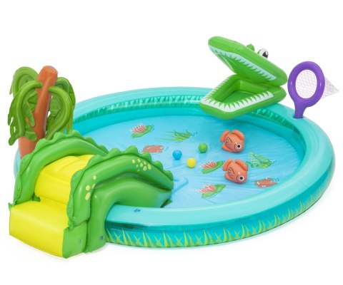 Bestway Bestway 53166 Wodny plac zabaw Zatoka krokodyli 2.24m x 1.81m x 72cm Bestway Bestway 53166 Wodny plac zabaw Zatoka krokodyli 2.24m x 1.81m x 72cm