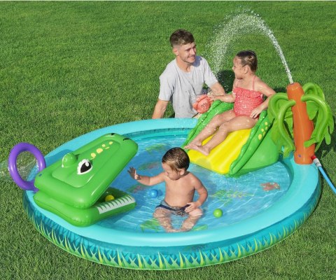 Bestway Bestway 53166 Wodny plac zabaw Zatoka krokodyli 2.24m x 1.81m x 72cm Bestway Bestway 53166 Wodny plac zabaw Zatoka krokodyli 2.24m x 1.81m x 72cm