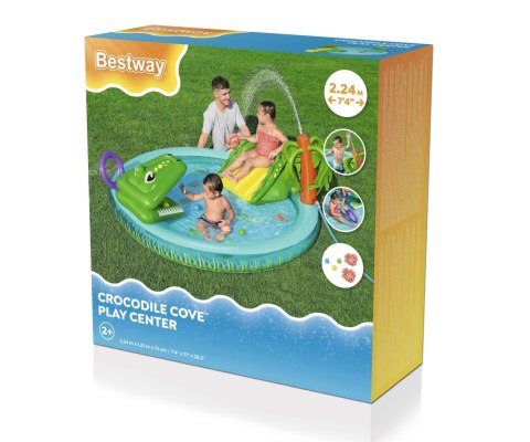 Bestway Bestway 53166 Wodny plac zabaw Zatoka krokodyli 2.24m x 1.81m x 72cm Bestway Bestway 53166 Wodny plac zabaw Zatoka krokodyli 2.24m x 1.81m x 72cm