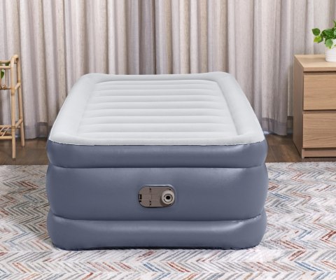 Bestway Bestway 6713G Materac dmuchany turystyczny z wbudowaną pompą powietrza Tritech Twin 1.91m x 0.97m x Bestway Bestway 6713G Materac dmuchany turystyczny z wbudowaną pompą powietrza Tritech Twin 1.91m x 0.97m x