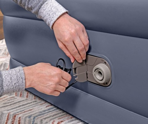 Bestway Bestway 6713I Materac dmuchany turystyczny z wbudowaną pompą powietrza Tritech Queen 2.03m x 1.52m x Bestway Bestway 6713I Materac dmuchany turystyczny z wbudowaną pompą powietrza Tritech Queen 2.03m x 1.52m x