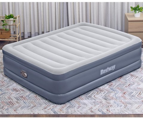 Bestway Bestway 6713I Materac dmuchany turystyczny z wbudowaną pompą powietrza Tritech Queen 2.03m x 1.52m x Bestway Bestway 6713I Materac dmuchany turystyczny z wbudowaną pompą powietrza Tritech Queen 2.03m x 1.52m x