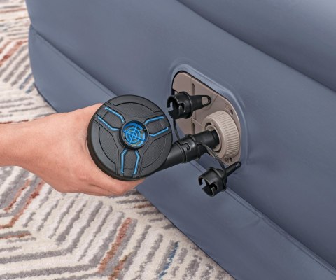 Bestway Bestway 6713I Materac dmuchany turystyczny z wbudowaną pompą powietrza Tritech Queen 2.03m x 1.52m x Bestway Bestway 6713I Materac dmuchany turystyczny z wbudowaną pompą powietrza Tritech Queen 2.03m x 1.52m x