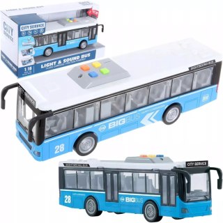 Luxma Duży autobus miejski otwierane drzwi dźwięki światła WY910B