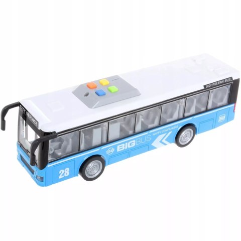 Luxma Duży autobus miejski otwierane drzwi dźwięki światła WY910B