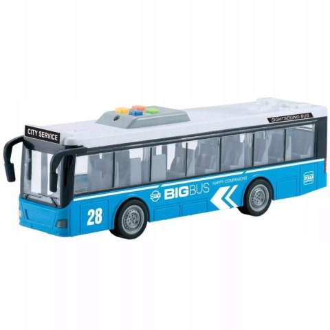 Luxma Duży autobus miejski otwierane drzwi dźwięki światła WY910B