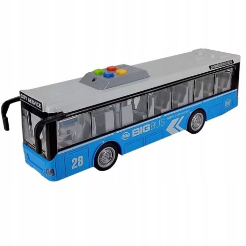 Luxma Duży autobus miejski otwierane drzwi dźwięki światła WY910B