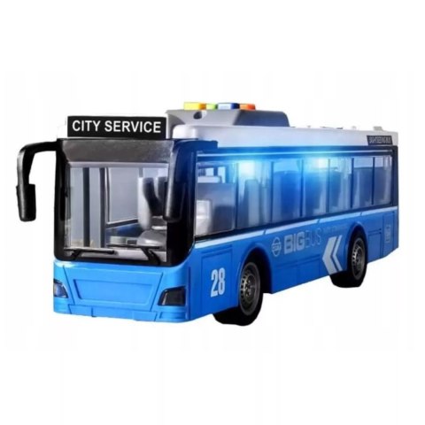 Luxma Duży autobus miejski otwierane drzwi dźwięki światła WY910B