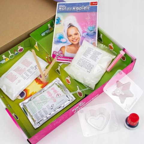 Science4You Fabryka kul do kąpieli 8+ zestaw edukacyjny Science4YOU Trefl 61096