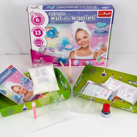 Science4You Fabryka kul do kąpieli 8+ zestaw edukacyjny Science4YOU Trefl 61096