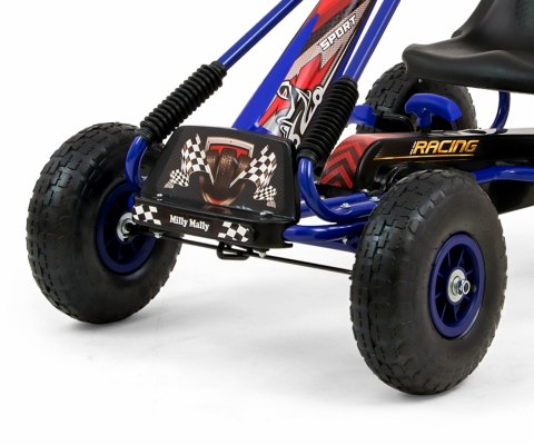 Milly Mally Gokart na pedały Thor Blue Milly Mally Gokart na pedały Thor Blue