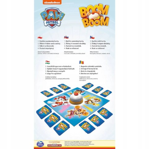 Trefl Gra Rodzinna Boom Boom Psi Patrol Trefl 01911