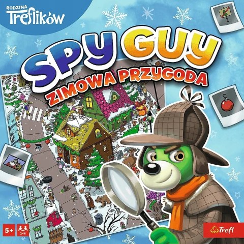 Trefl Gra planszowa rodzinna Spy Guy Rodzina Treflików Zimowa edycja Trefl 02516