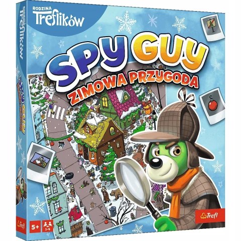 Trefl Gra planszowa rodzinna Spy Guy Rodzina Treflików Zimowa edycja Trefl 02516