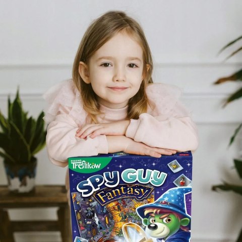 Trefl Gra planszowa rodzinna Spy Guy fantasy Rodzina Treflików Trefl 02577