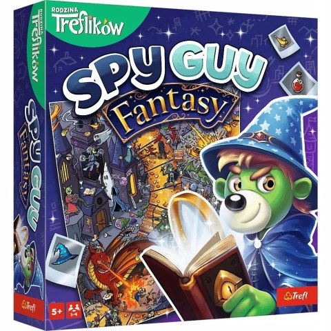 Trefl Gra planszowa rodzinna Spy Guy fantasy Rodzina Treflików Trefl 02577