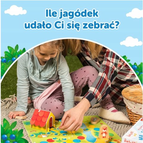 Trefl Gra planszowa rodzinna moja pierwsza gra Na Jagody bobaski miś Trefl 02063 Trefl Gra planszowa rodzinna moja pierwsza gra Na Jagody bobaski miś Trefl 02063