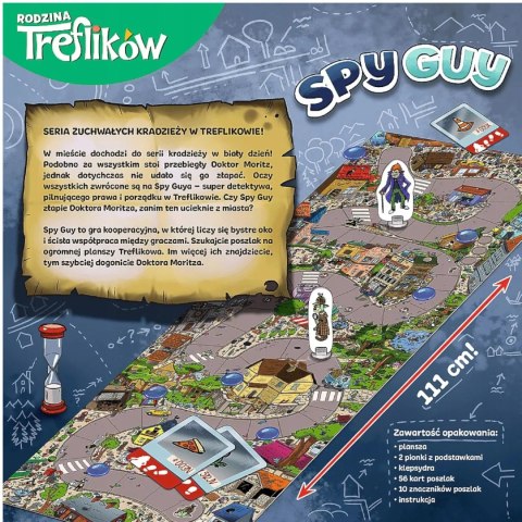 Trefl Gra planszowa rodzinna towarzyska Spy Guy Rodzina Treflików Trefl 02298 Trefl Gra planszowa rodzinna towarzyska Spy Guy Rodzina Treflików Trefl 02298