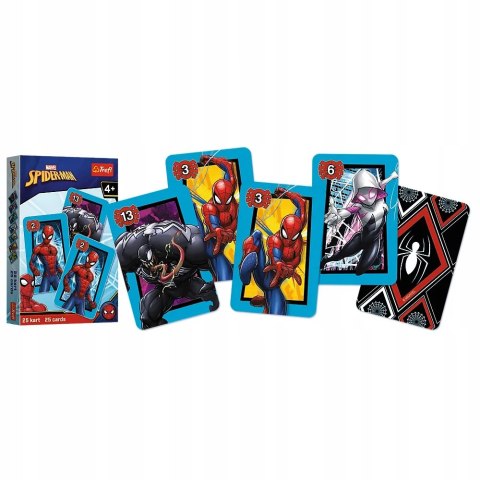 Trefl Karty Piotruś Spiderman Disney Marvel +4 Trefl 08498 Trefl Karty Piotruś Spiderman Disney Marvel +4 Trefl 08498