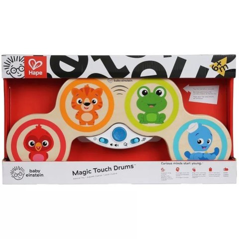 Hape Magiczne Dotykowe Bębenki Perkusja 6m+ Baby Einstein Hape Trefl 800803