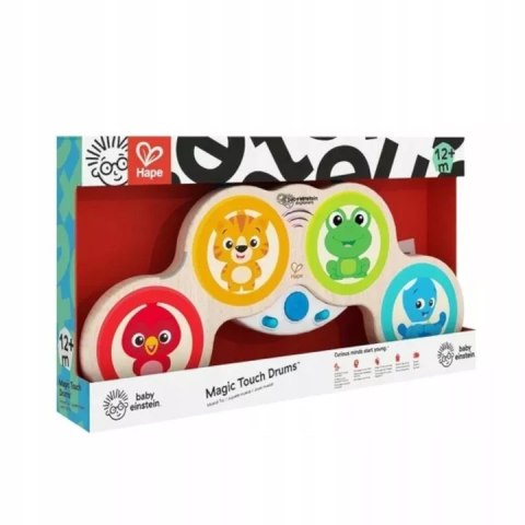 Hape Magiczne Dotykowe Bębenki Perkusja 6m+ Baby Einstein Hape Trefl 800803