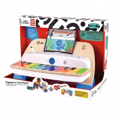 Hape Magiczne dotykowe pianinko Connected 6m+ Baby Einstein Hape Trefl 800902 Hape Magiczne dotykowe pianinko Connected 6m+ Baby Einstein Hape Trefl 800902