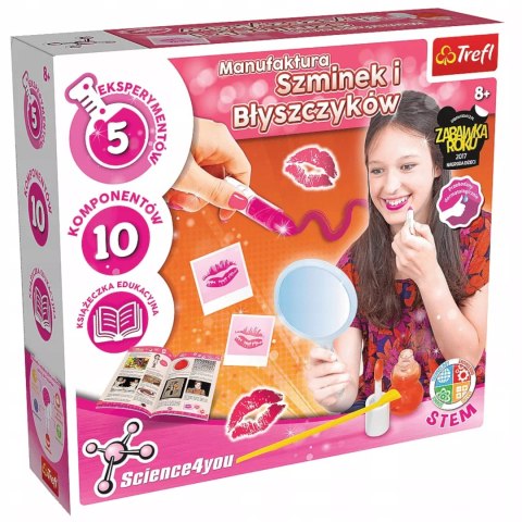 Science4You Manufaktura szminek i błyszczyków eksperymenty 8+ Trefl Science4YOU 61118